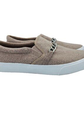 ASOS Shoes Womens Size 9 Rose Loafers Comfort Sneakers Link Chain Accent Slip On